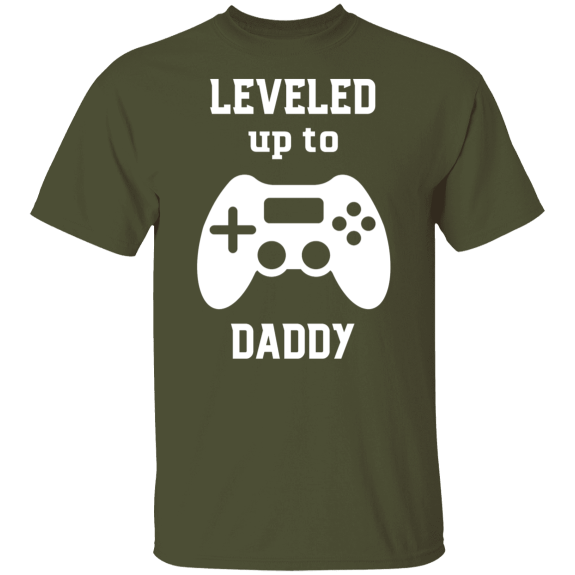 Gamer daddy and baby matching T-shirt