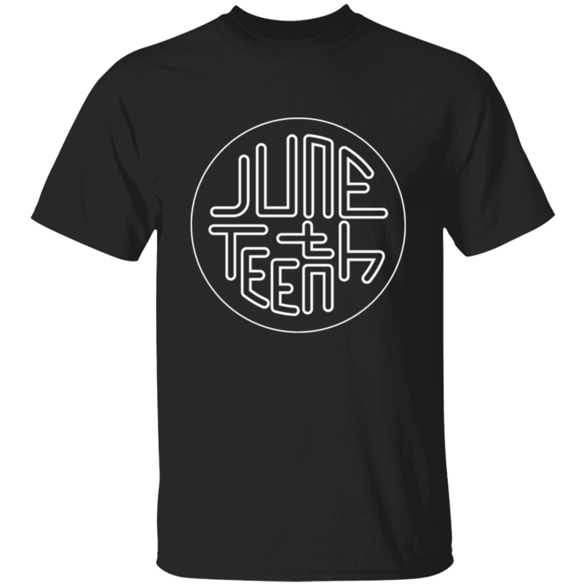 Outlined Juneteenth T-Shirt