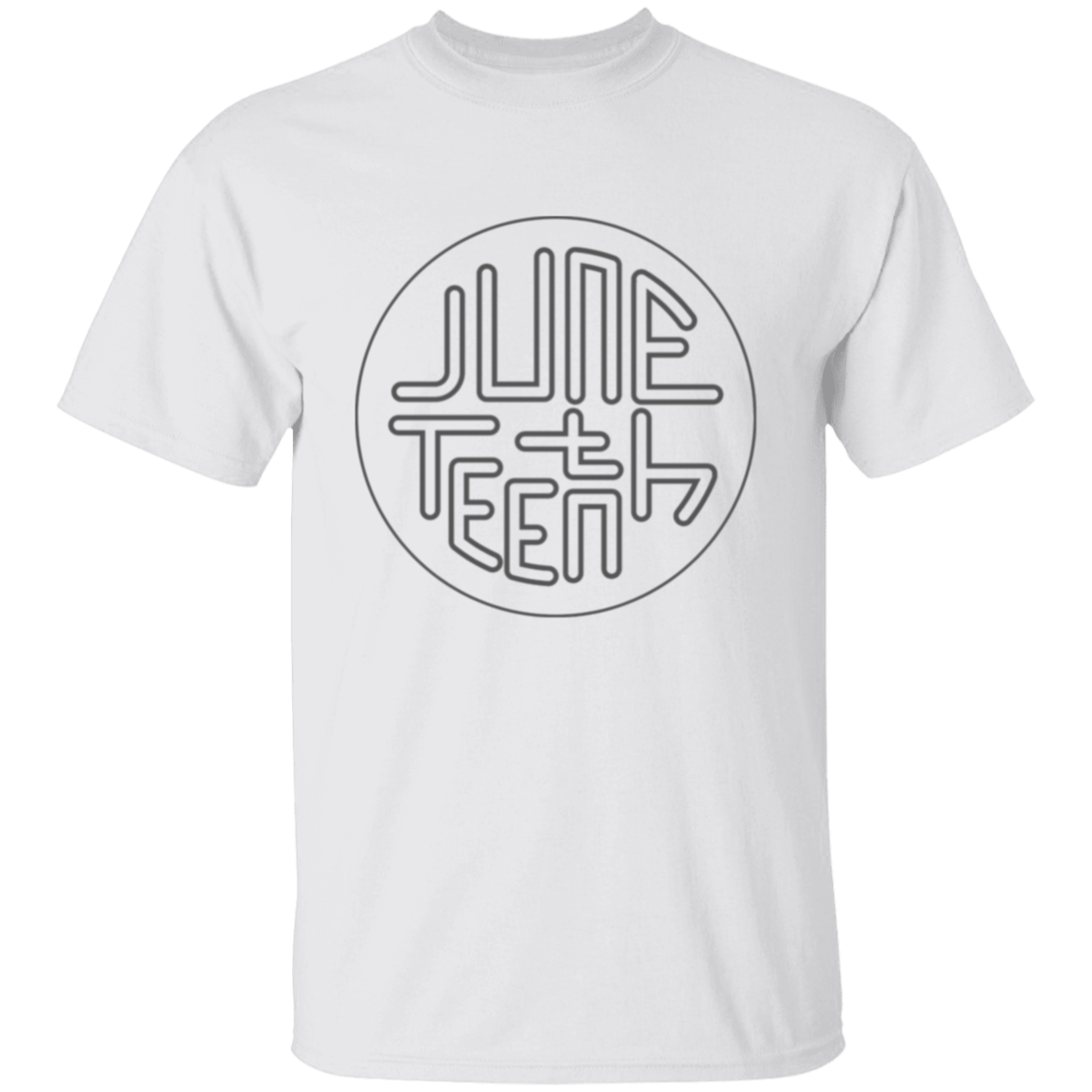 Outlined Juneteenth T-Shirt