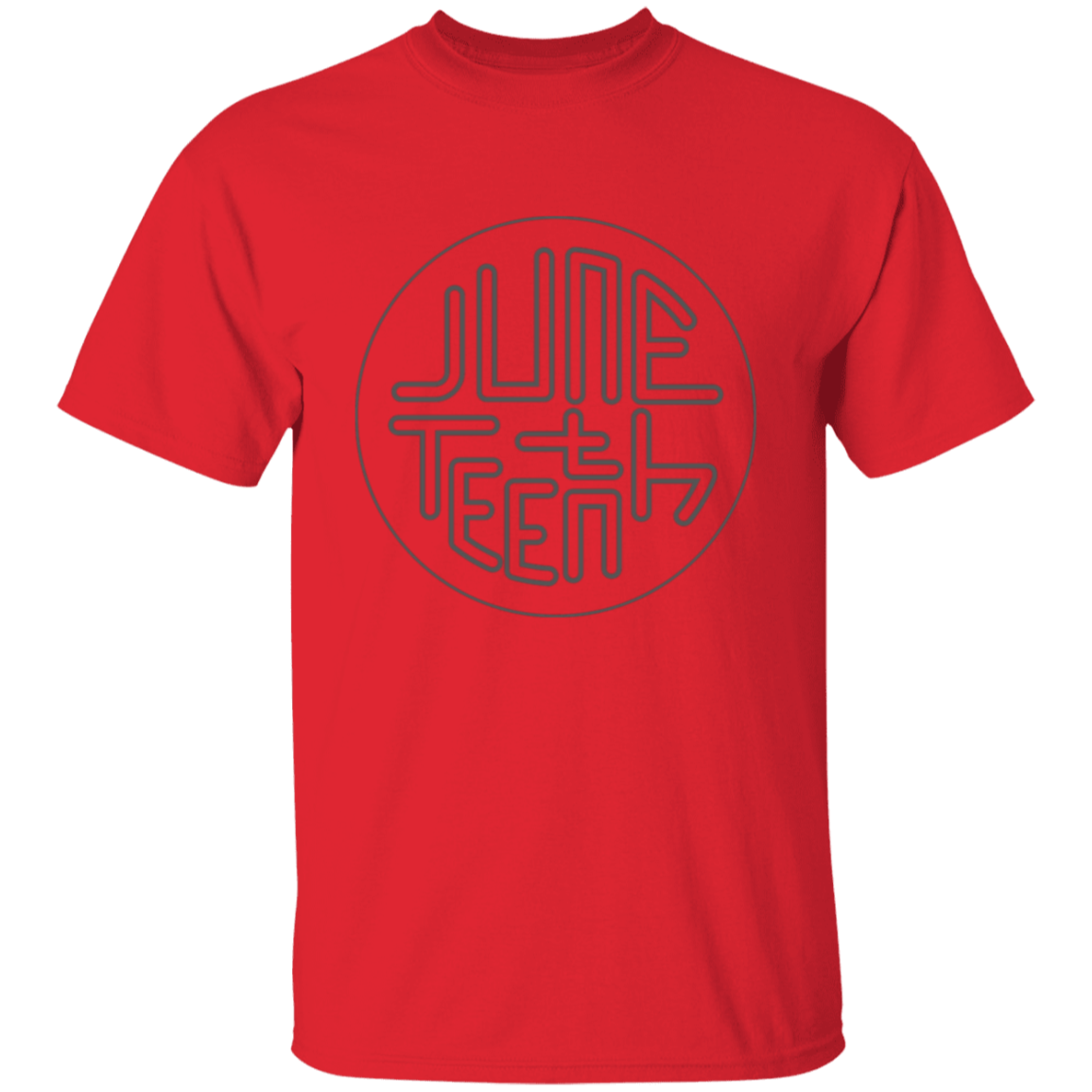 Outlined Juneteenth T-Shirt
