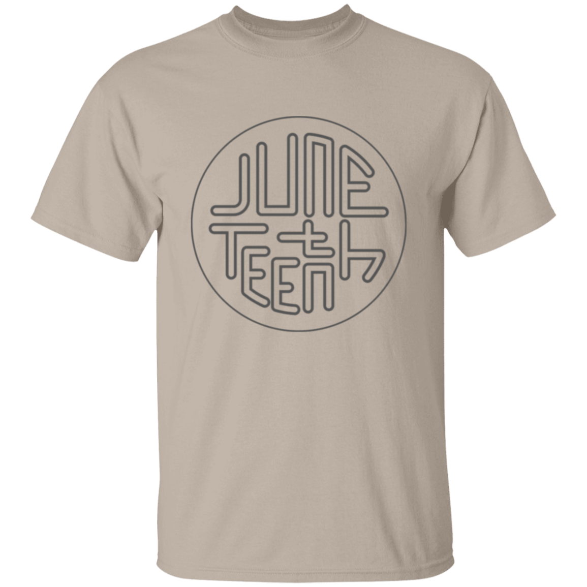 Outlined Juneteenth T-Shirt