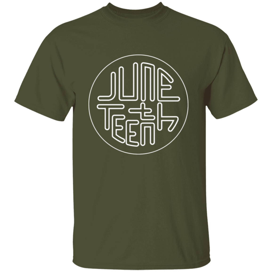 Outlined Juneteenth T-Shirt