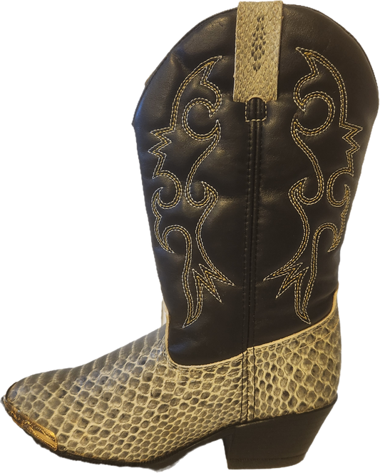 American West Snakeskin Boots